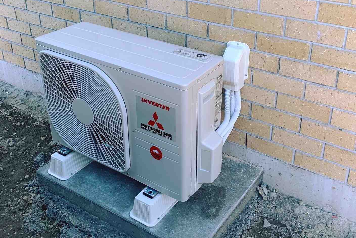 heat pump inverter successfully installed